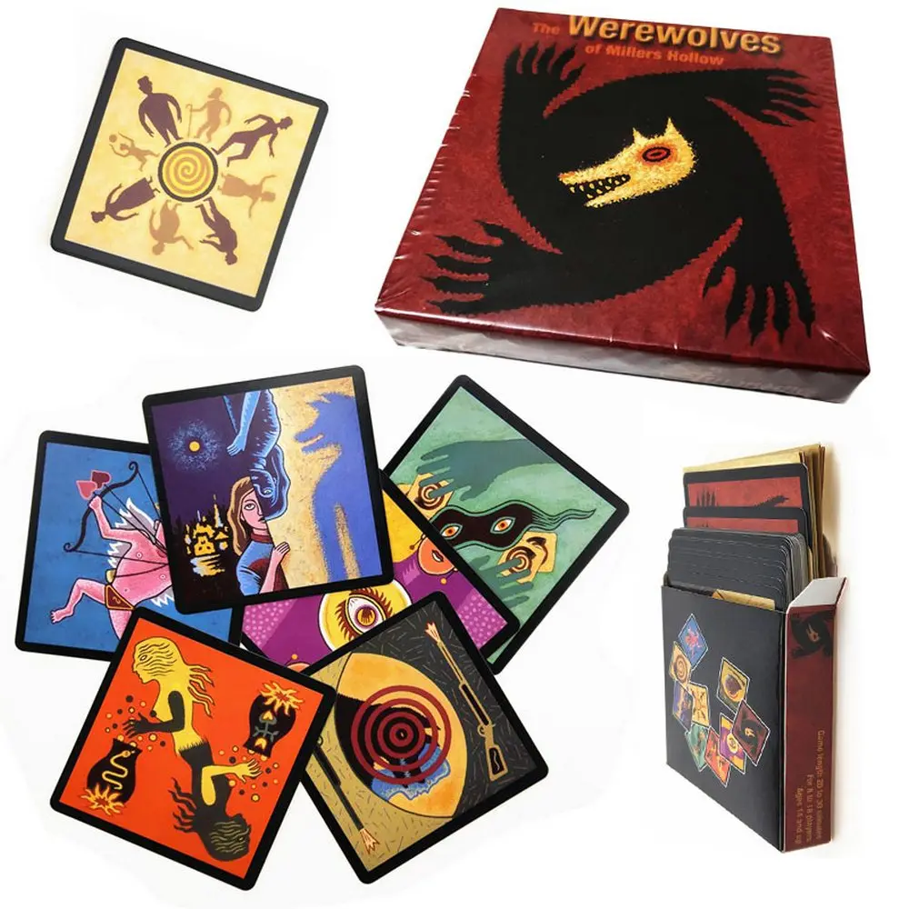 Board Game Catan - Werewolf Killing Game Board Game Card