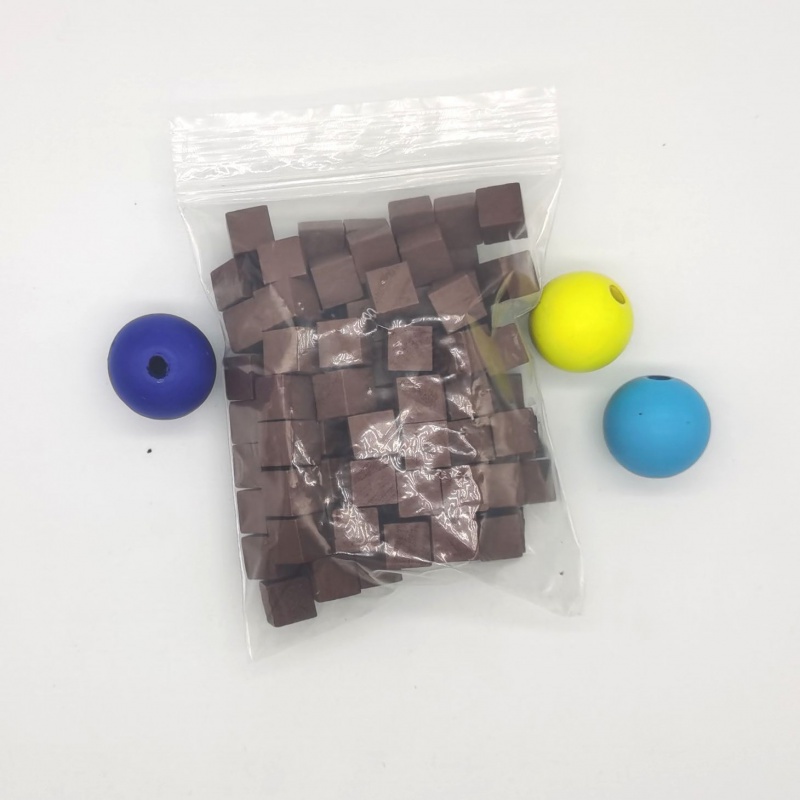 100Pcs/lots 10mm Wood Cubes Co - Board Game Catan recension och pris