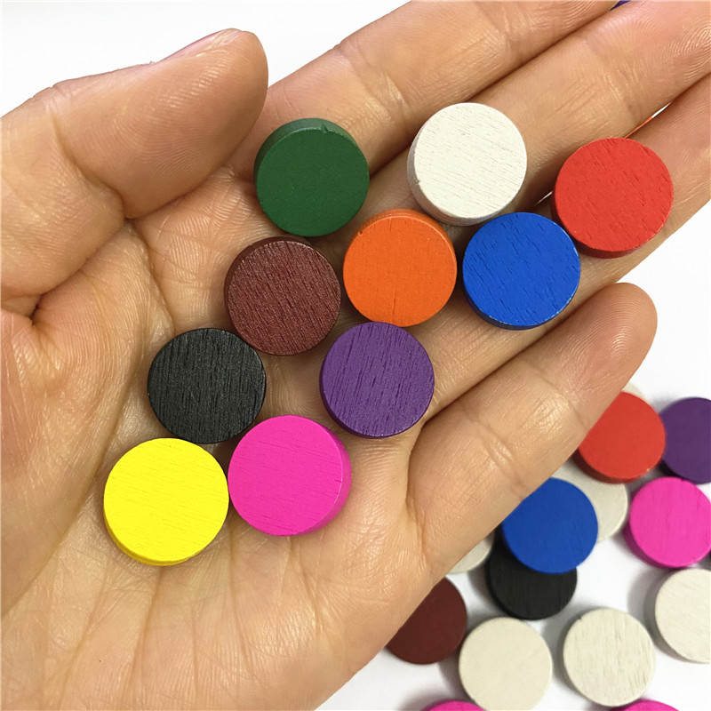 100pieces Diameter 15*5MM Wood - Board Game Catan recension och pris