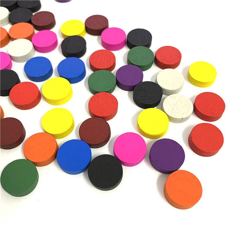 100pieces Diameter 15*5MM Wood - Board Game Catan recension och pris