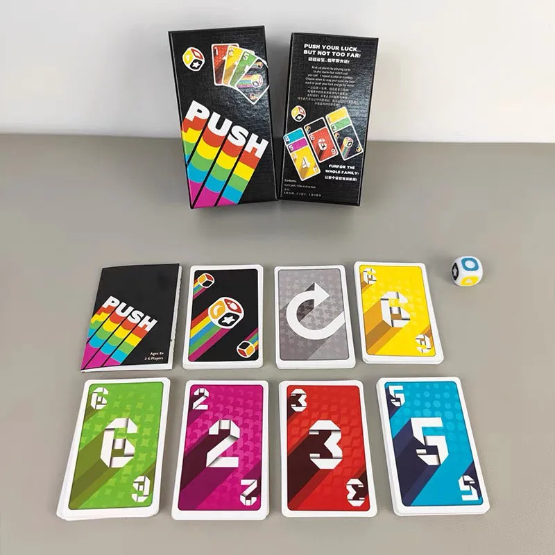 Push Card Game Adults and Teen - Strategy Board Game recension och pris