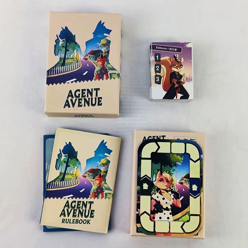 Agent Avenue Board Game Englis - Board Game Live recension och pris
