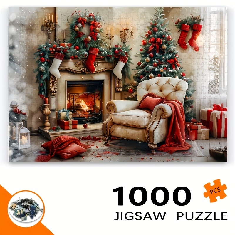 Festive Christmas Jigsaw Puzzl - Board Game Live recension och pris